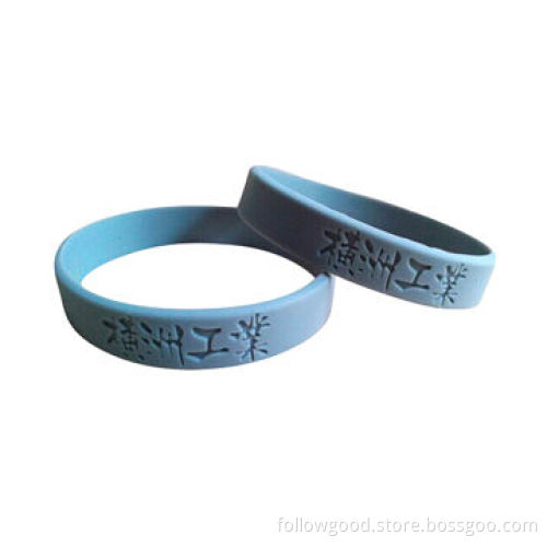 Soft 100% Silicone Rubber Wristbands